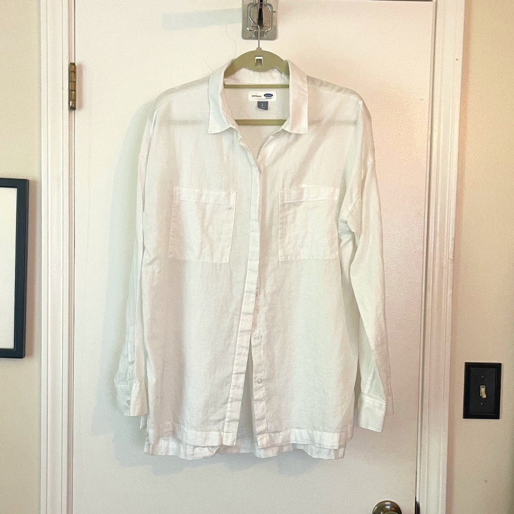 Old Navy Boyfriend Relaxed Button Down